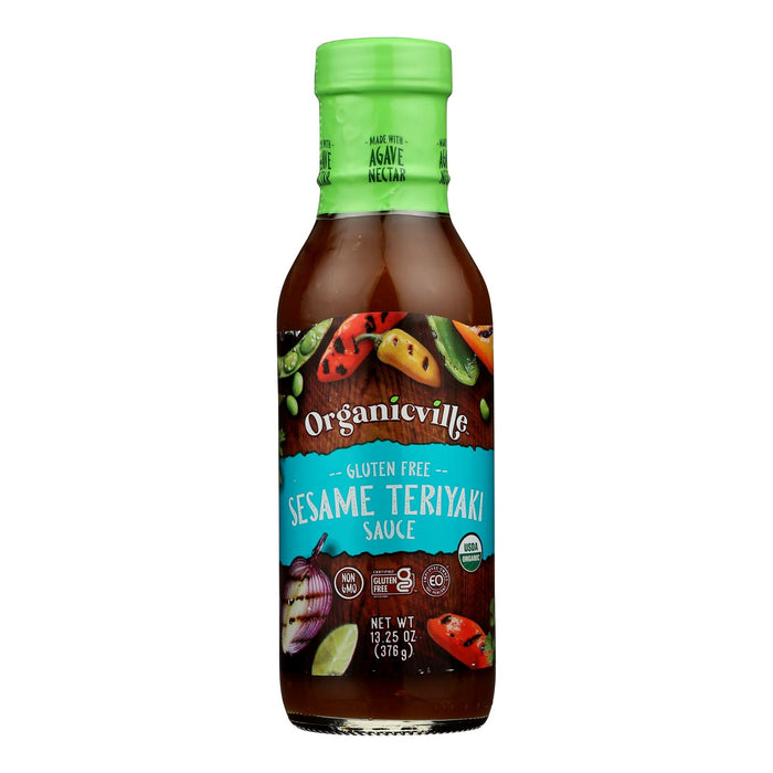 Organicville - Sauce Ses Teriyaki Gluten Free - Case Of 6-13.25 Oz.