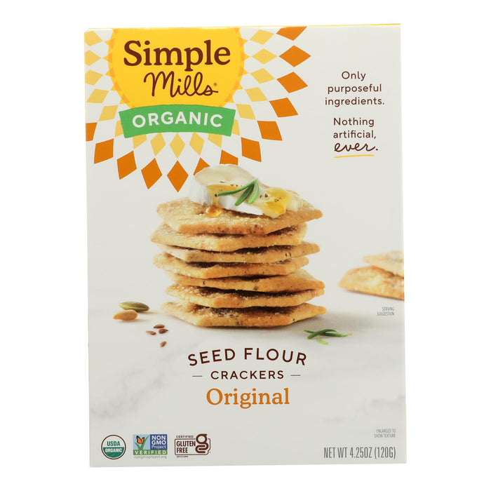 Simple Mills - Crckr Seed Flr Original - Case Of 6-4.25 Oz.