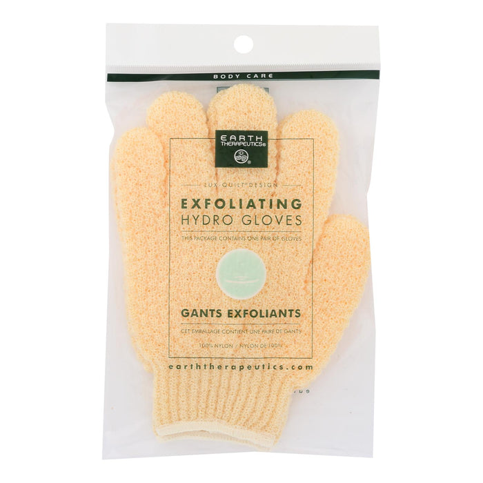 Earth Therapeutics - Exfoliating Gloves Natural - 1 Each - Pair.