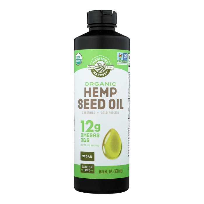 Manitoba Harvest Organic Hemp Oil  - 1 Each - 16.9 Fz.