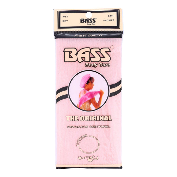 Bass Body Care Exfoliation Skin Towel - 1 Each - Ct