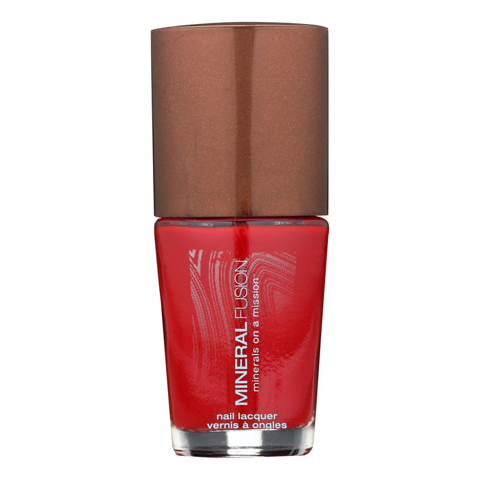 Mineral Fusion -Nail Polish - Fiery Lava - 0.33 Oz.
