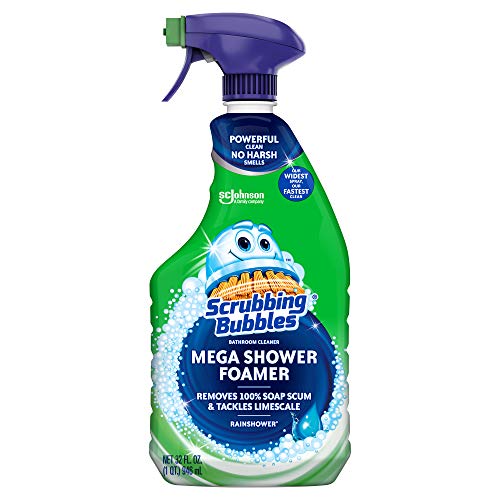 Scrubbing Bubbles Mega Shower Foamer,Make Cleaning Your Shower a Breeze Removes 100%  32 oz