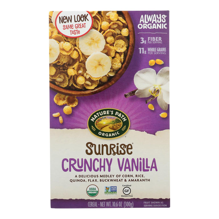 Nature's Path Crunchy Vanilla -Sunrise - Case Of 12 - 10.6 Oz.