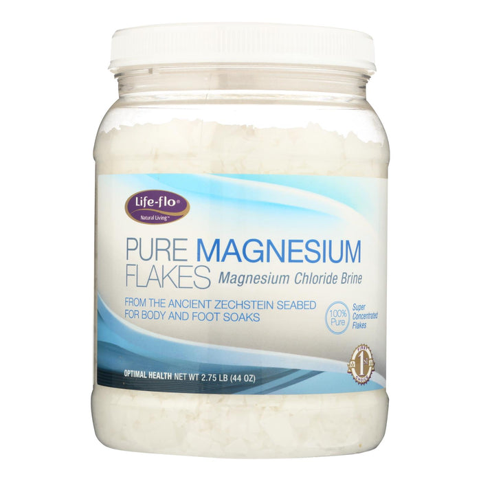 Life-flo Pure Magnesium Flakes  - 1 Each - 2.75 Lb.