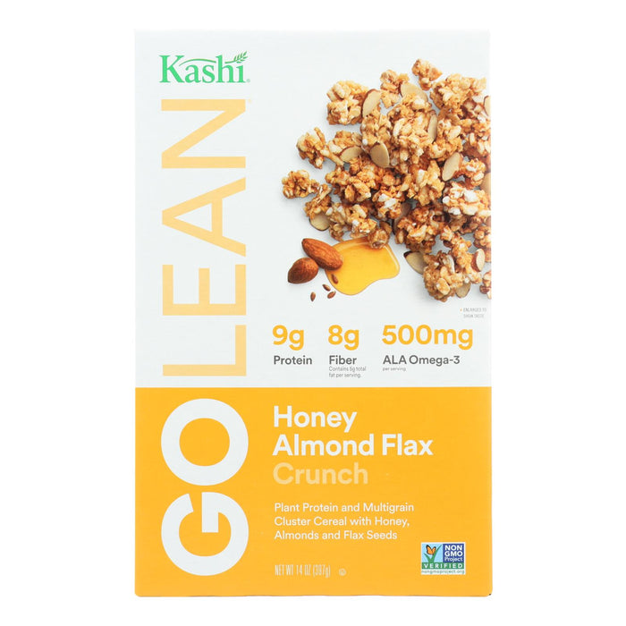 Kashi Cereal - Multigrain - Golean -Crunch - Honey Almond Flax - 14 Oz - Case Of 12