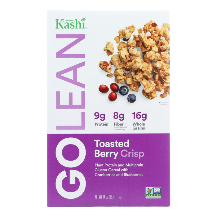 Kashi Cereal - Multigrain - Golean - Crisp - Toasted Berry Crumble - 14 Oz - Case Of 12.