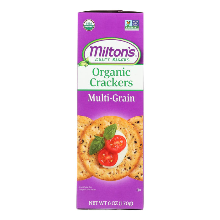 Miltons - Baked Crackers Mltgrn - Case Of 8 - 6 Oz.