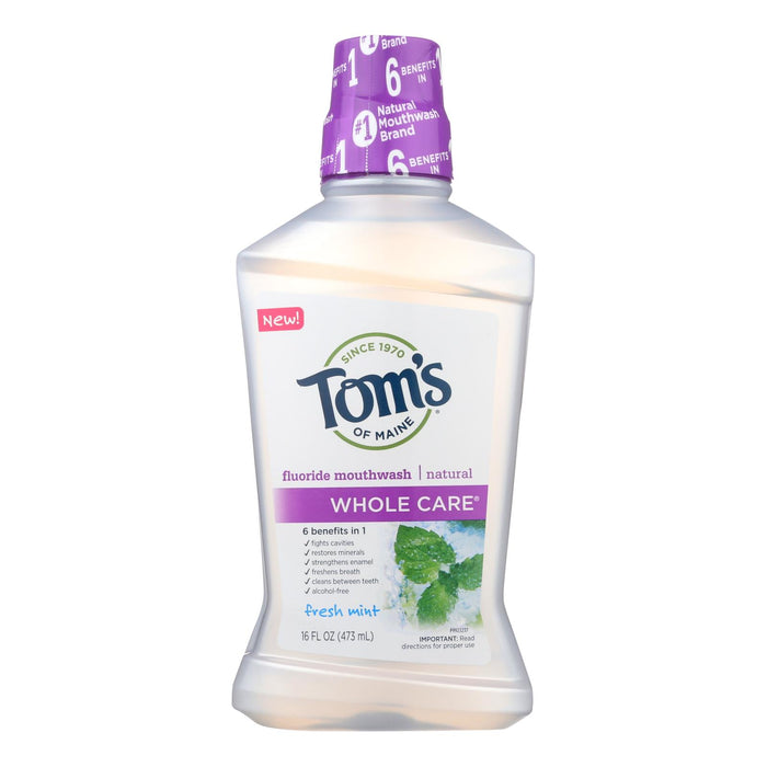 Tom's Of Maine - Mouthwash Fresh Mint Whlc - 1 Each - 16 Fz.