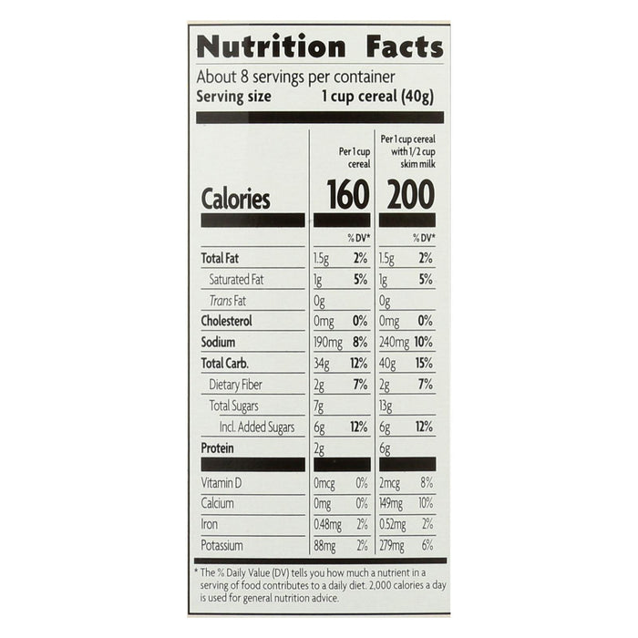 Nature's Path Cereal -Case Of 6 - 10.6 Oz