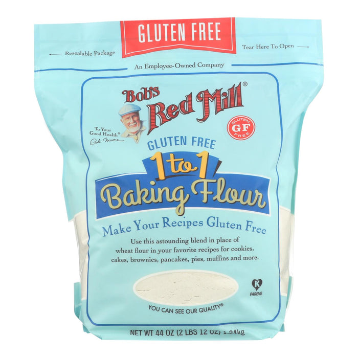 Bob's Red Mill - Baking Flour 1 To 1 - Case Of 4-44 Oz.