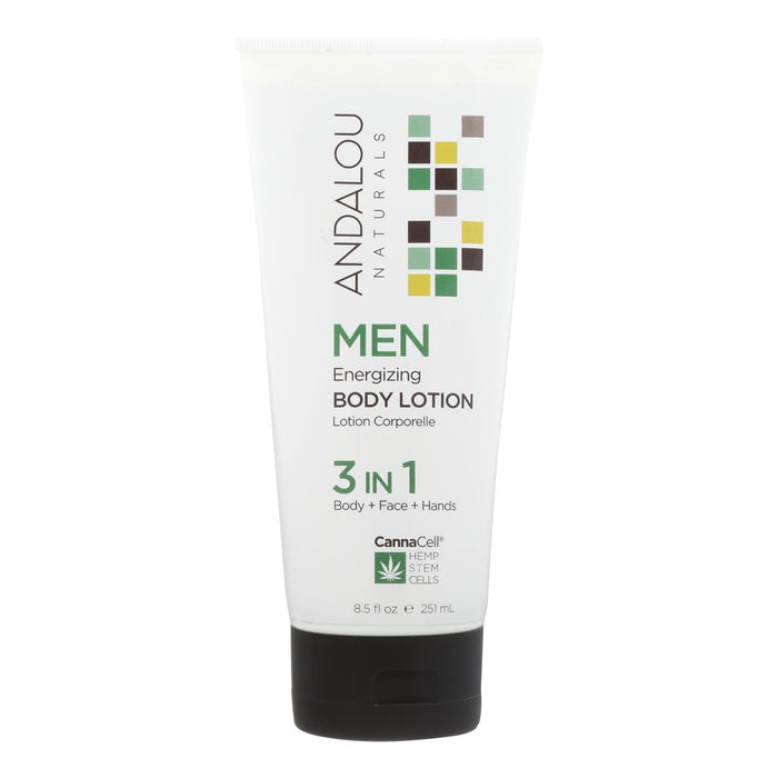 Andalou Naturals - Body Lotion - Men's Energizing - 8.5 Fl Oz