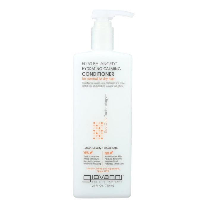 Giovanni Hair Care Products - Conditioner 50:50 Balance Hydrating - 24 Fz.