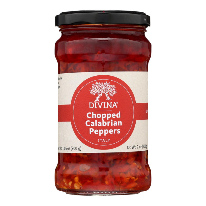 Divina - Peppers Chopd Calabrian - Case Of 6 - 10.6 Oz.