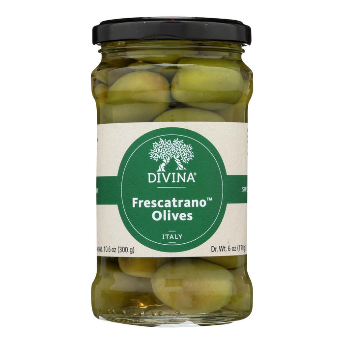 Divina - Olives Frescatrano - Case Of 6 - 6 Oz.