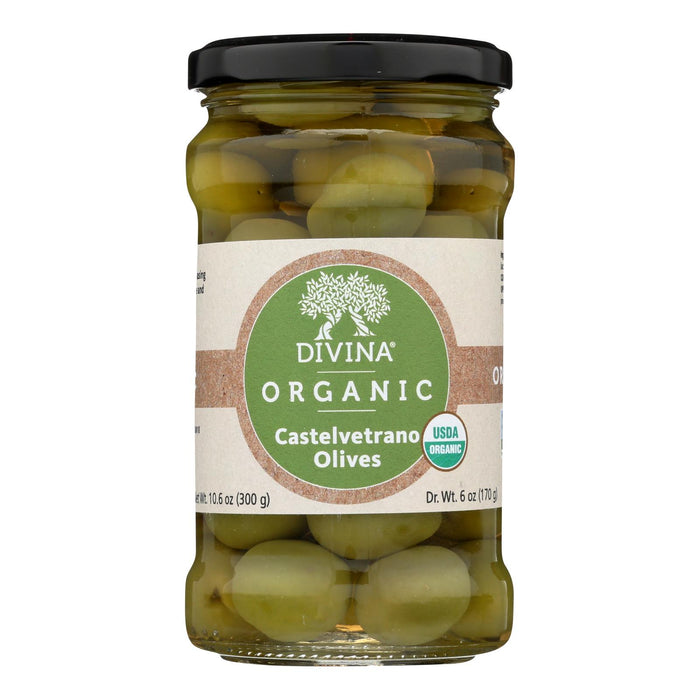 Divina - Olives Castelvetrano - Case Of 6 - 6 Oz.