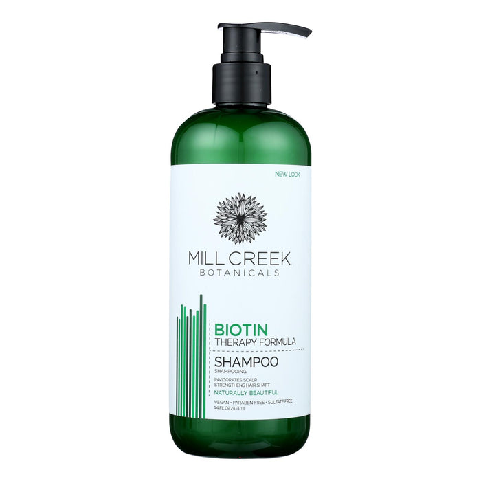 Mill Creek Botanicals Biotin Shampoo  - 1 Each - 14 Fz.