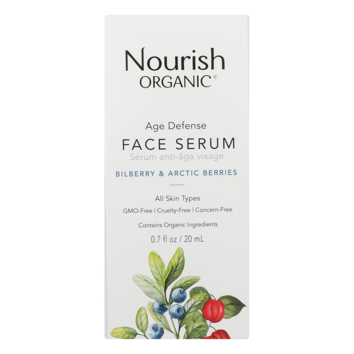 Nourish - Face Serum Age Defense - 1 Each - 0.7 Fz.