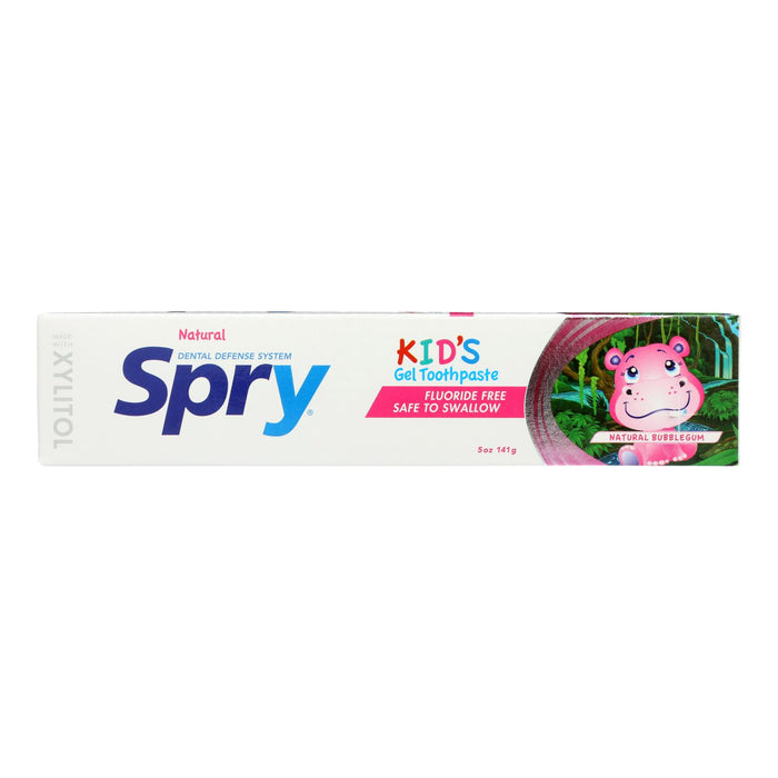 Spry - Tpaste Kids Bblgm Flrd Fr - 1 Each - 5 Oz.