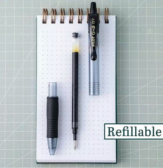Pilot G2 Retractable Gel Pens, Fine (0.7mm), 16 Pack,
