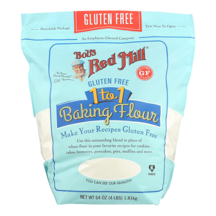 Bob's Red Mill - Baking Flour 1 To 1 - Case Of 4-64 Oz.