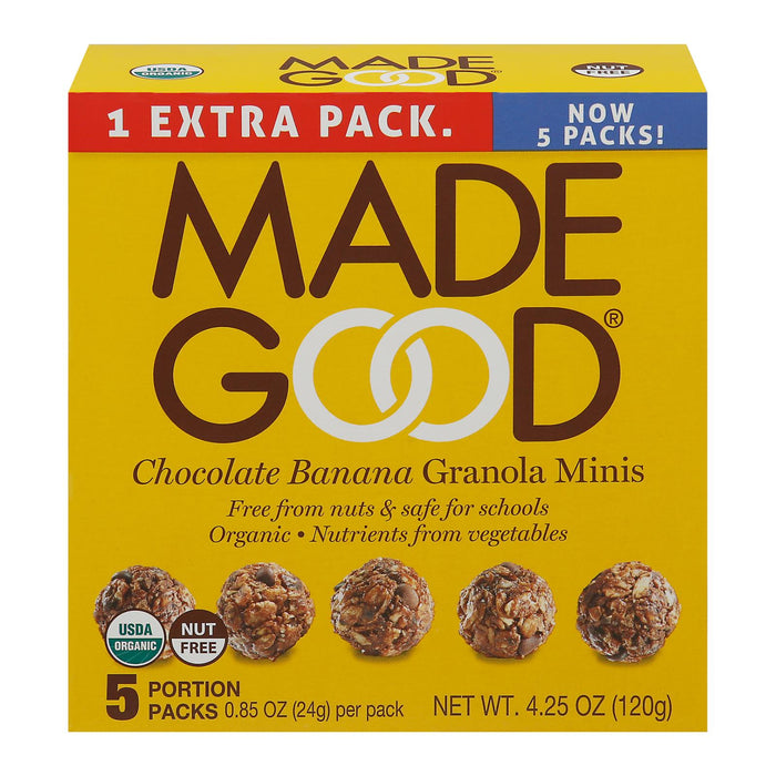 Made Good -Granola Mini Chocolate Ban - Case Of 6-5/.85oz