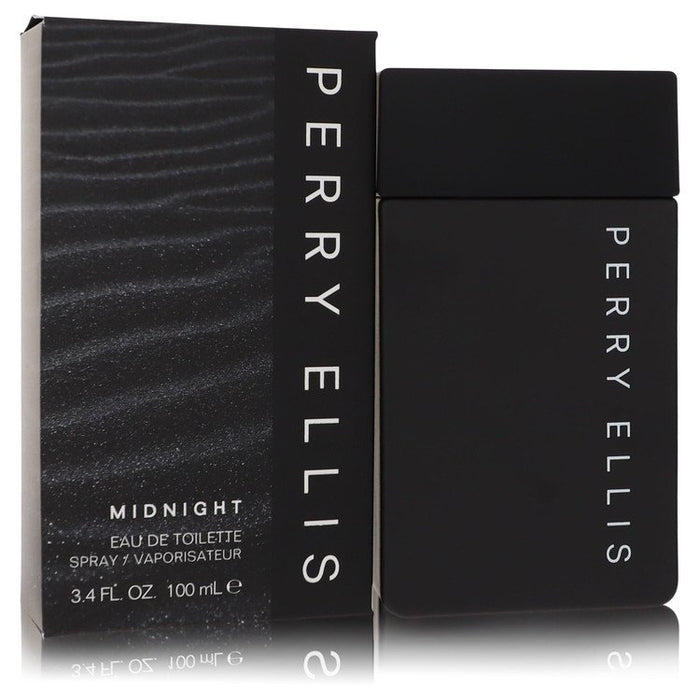 Perry Ellis Midnight by Perry Ellis Eau De Toilette Spray 3.4 oz for Men.