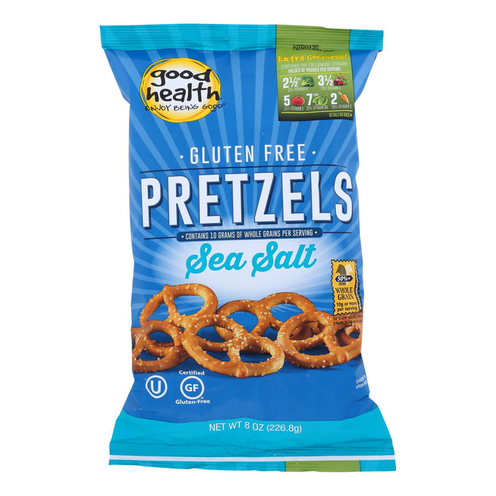 Good Health Pretzels -Sea Salt - Case Of 12 - 8 Oz