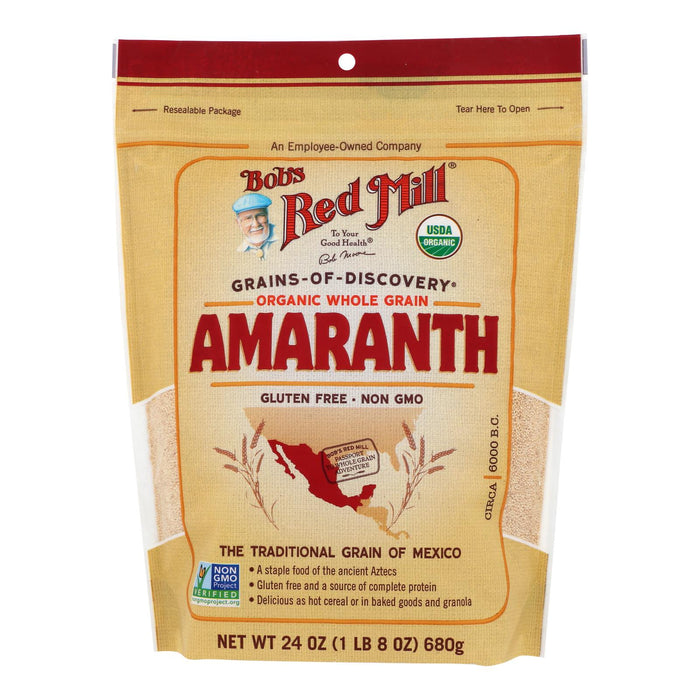 Bob's Red Mill - Amarantha Grain - Case Of 4 -24 Oz