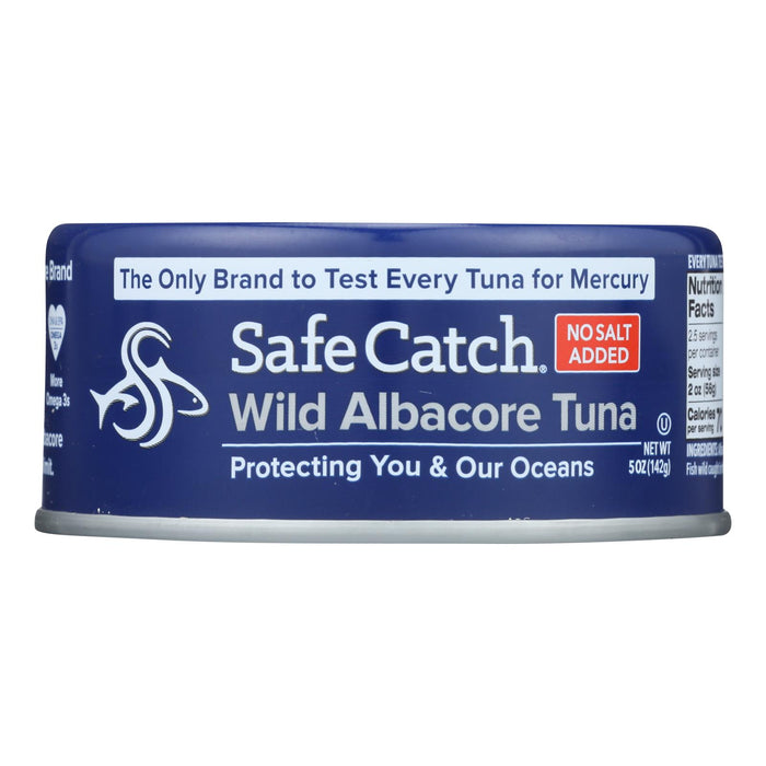 Safe Catch Wild Albacora Tuna - Case Of 12 - 5 Oz.