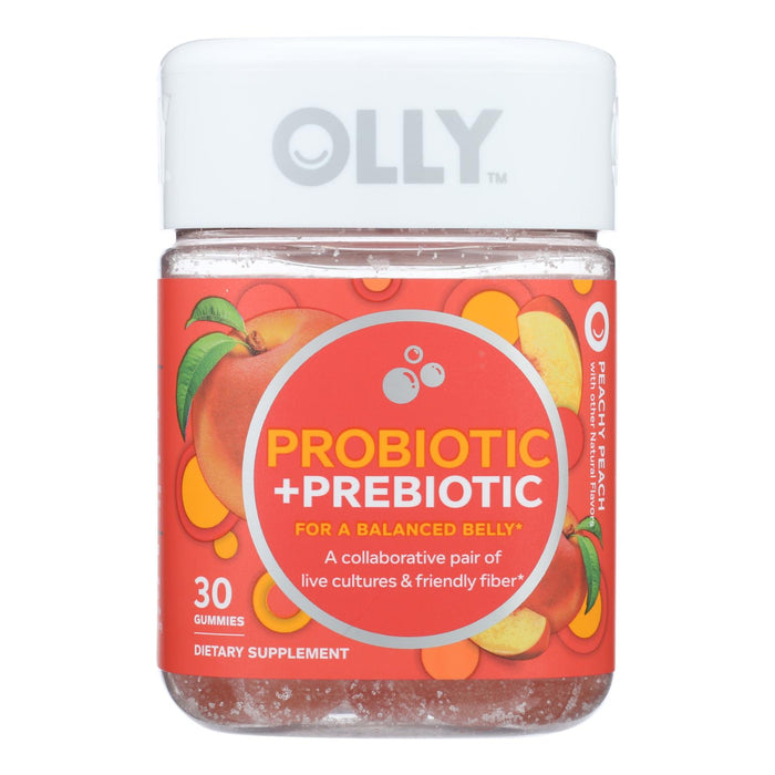 Olly - Pro/prebiotics Peach - 1 Each - 30 Ct.