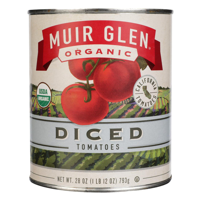 Muir Glen Muir Glen Diced Tomato -Tomato - Case Of 12 - 28 Oz.