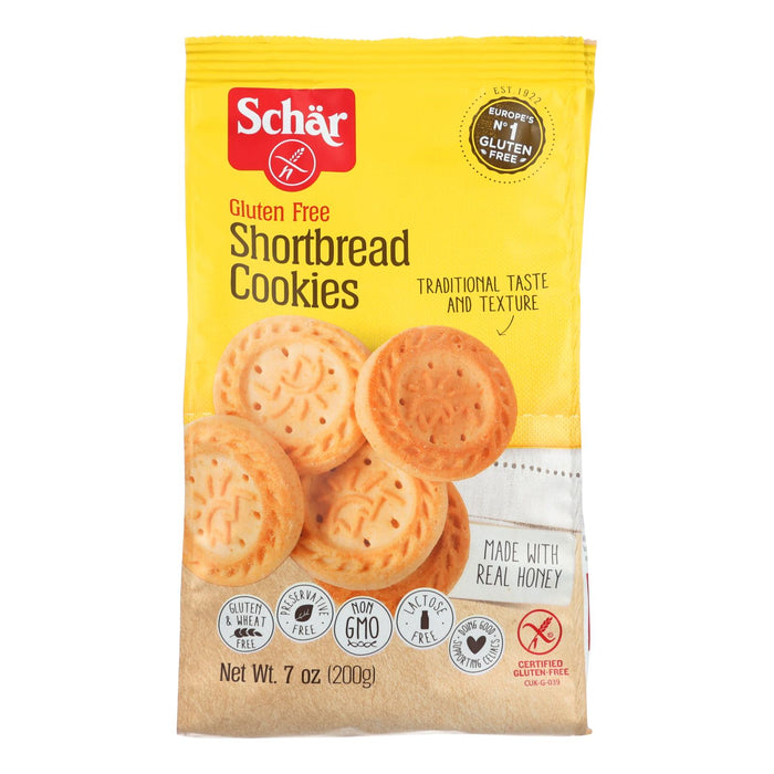 Schar Shortbread Cookies Gluten Free - Case Of 12 - 7 Oz