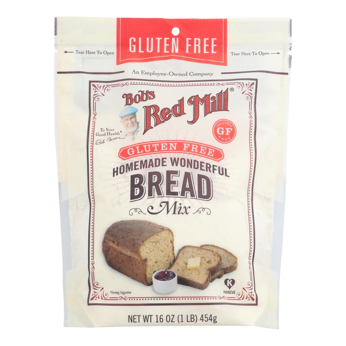 Bob's Red Mill - Bread Mix Homemade Wndrfl Gluten Free - Case Of 4-16. Oz