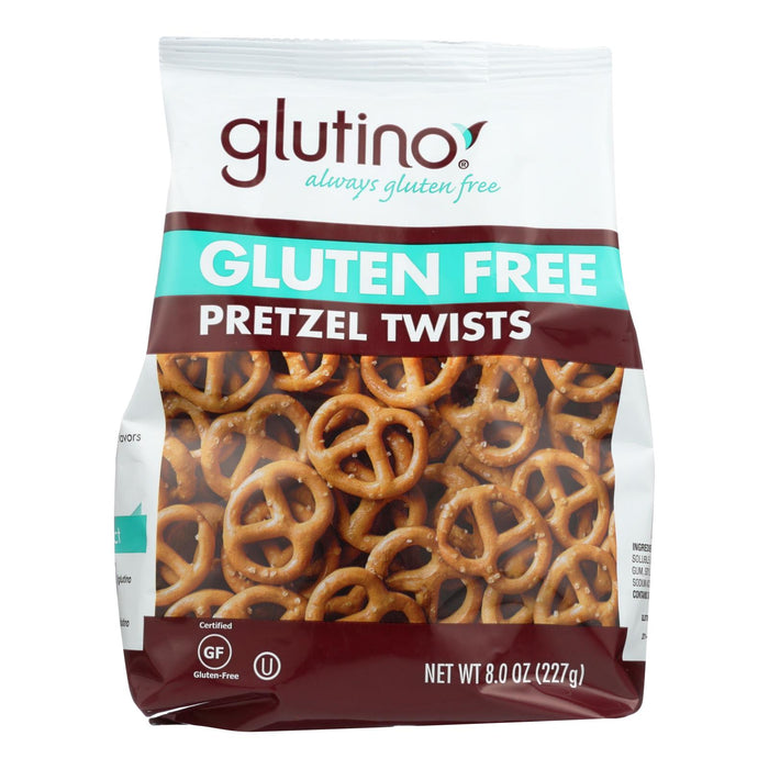 Glutino Pretzel Twists - Case Of 12 - 8 Oz