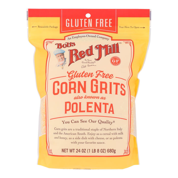 Bob's Red Mill - Corn Grits Polenta Gluten Free - Case Of 4 - 24 Oz.