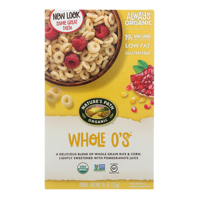 Nature's Path Organic Whole O's Cereal -Case Of 12 - 11.5 Oz.