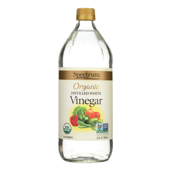 Spectrum Naturals Organic Distilled White Vinegar - Case Of 12 - 32 Fl Oz