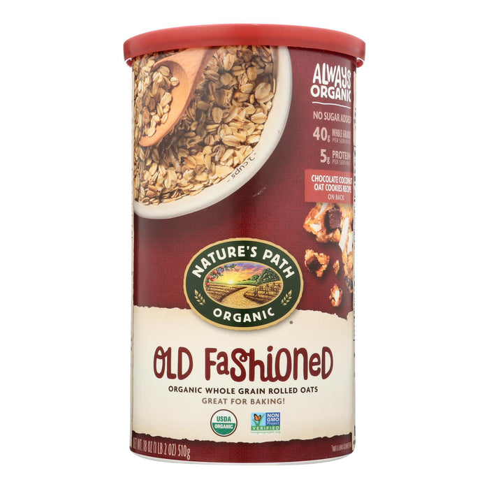 Nature's Path Oats -Old Fashioned - Case Of 6 - 18 Oz.