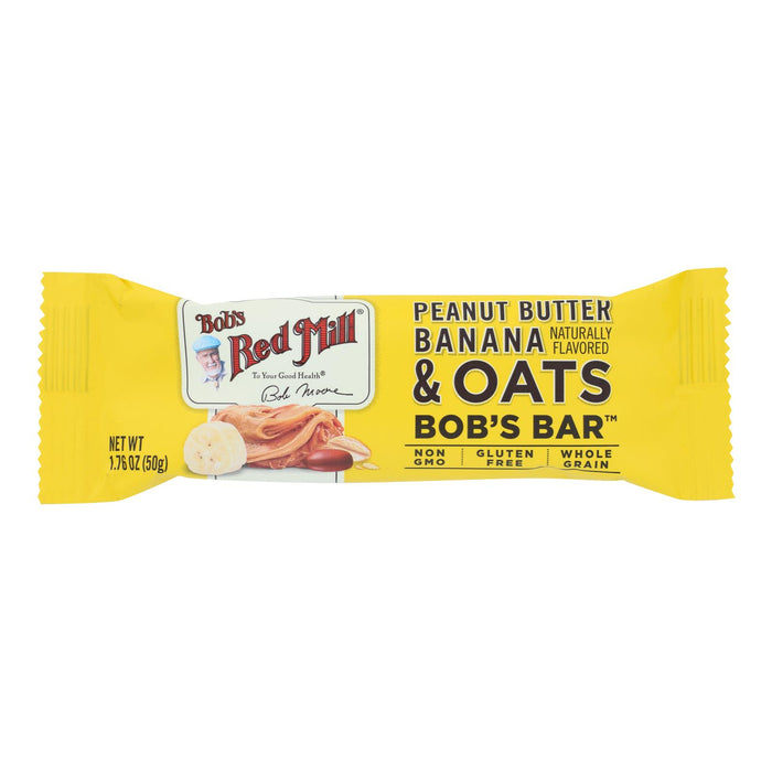 Bob's Red Mill - Bar Pnutbt Bnana Ots - Case Of 12 - 1.76 Oz.