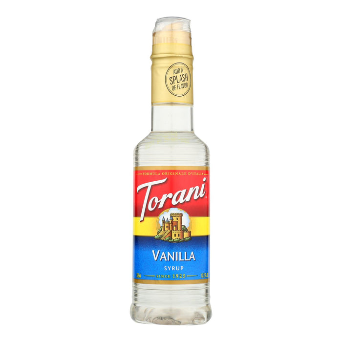 Torani - Coffee Syrup - Vanilla - Case Of 4 - 12.7 Fl Oz