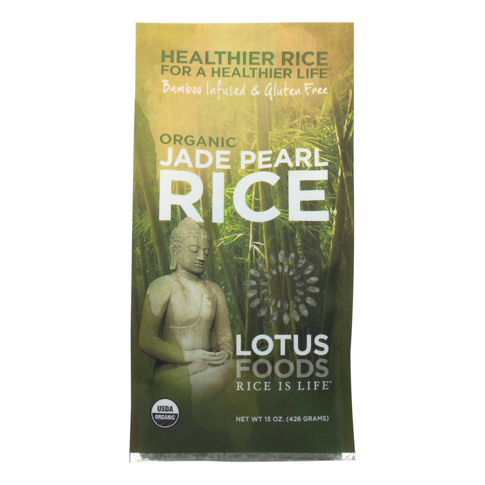 Lotus Foods Organic Jade Pearl Rice - Case Of 6 - 15 Oz