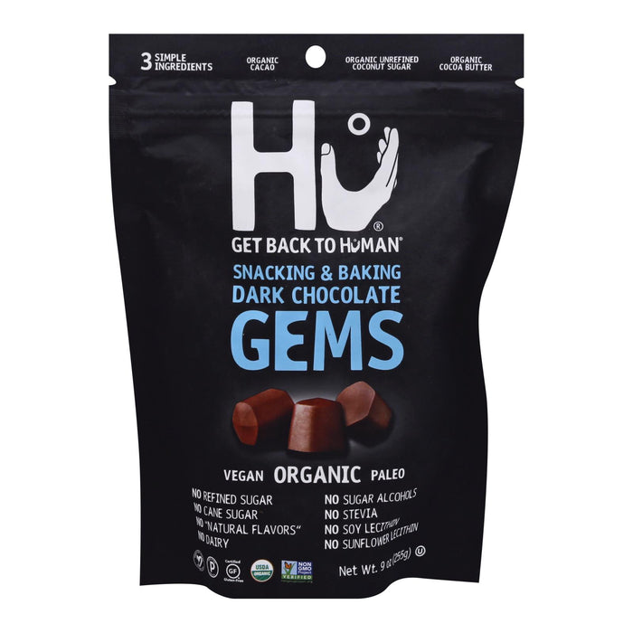 Hu - Gems Organic Dkchc Snkng/bkng - Case Of 6-9 Oz.