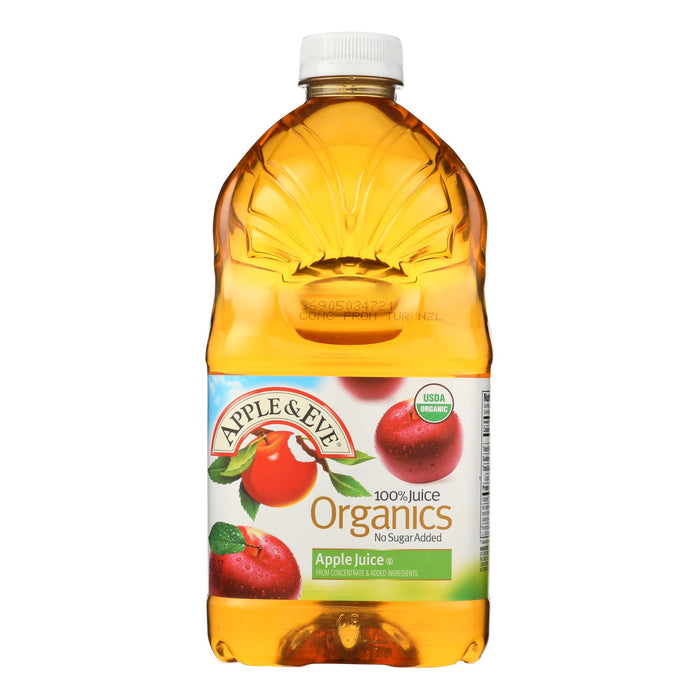 Apple And Eve Organic Juice Apple -Case Of 8 -48 Fl Oz.
