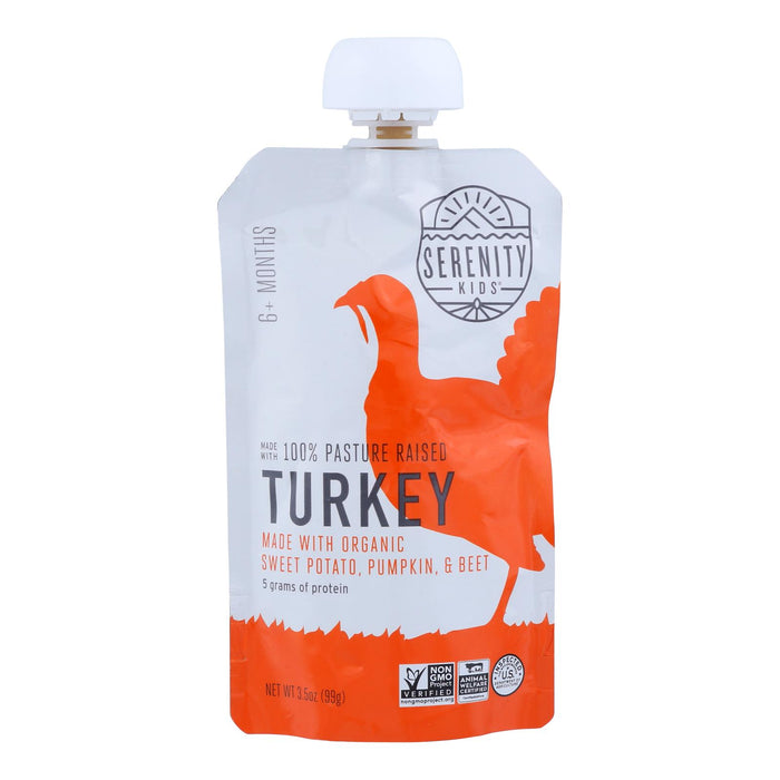 Serenity Kids Llc - Poch Turkey S Pot Pu Bt - Case Of 6-3.5 Oz.