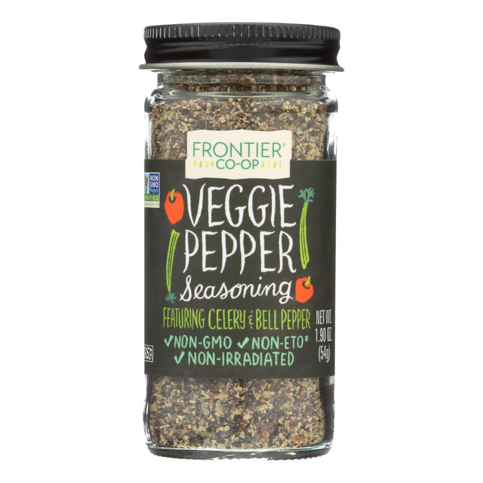 Frontier Herb Veggie Pepper Seasoning Blend -1.90 Oz