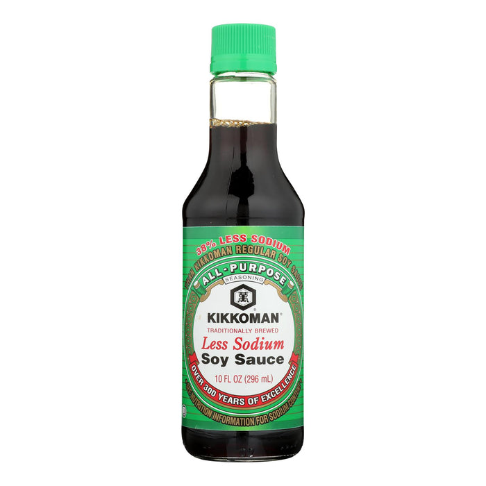 Kikkoman Sauce - Soy - Light - Case Of 12 - 10 Fl Oz.