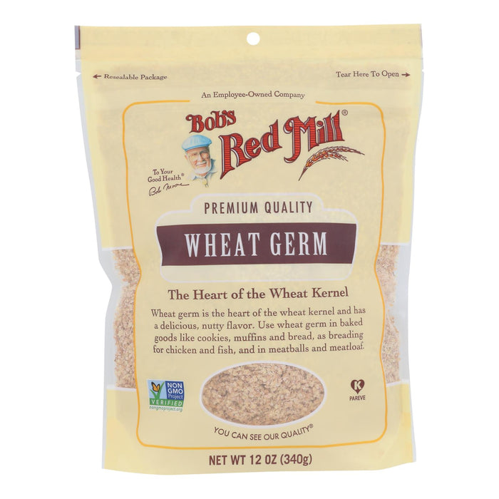 Bob's Red Mill - Cereal Wheat Germ - Case Of 4-12 Oz.