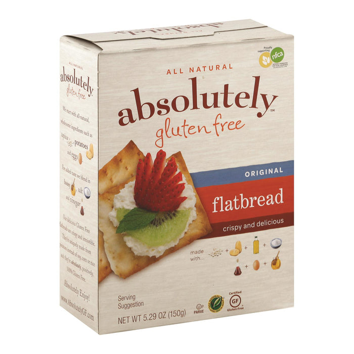 Absolutely Gluten Free - Flatbread - Original - Case Of 12 - 5.29 Oz