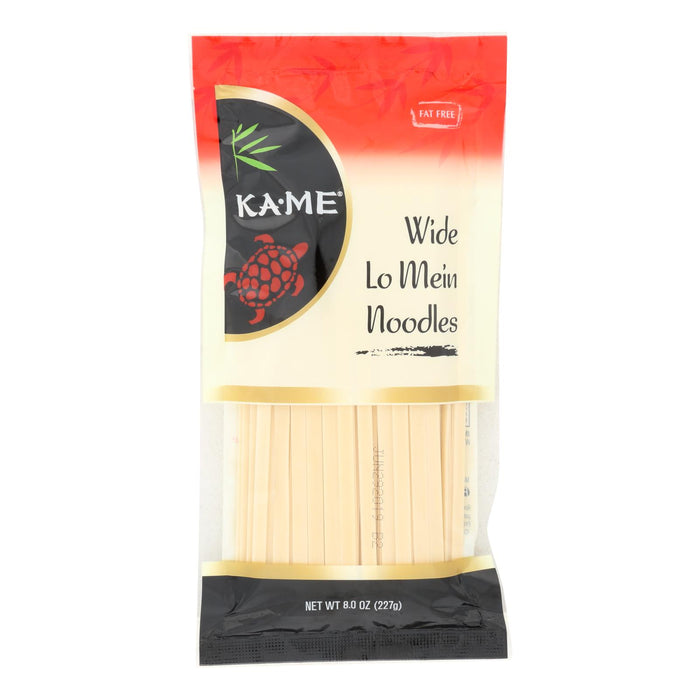 Ka'me Wide Lo Mein Noodles - Case Of 12 - 8 Oz